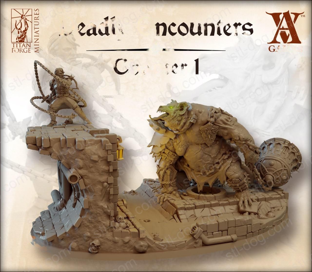 英雄遭遇第一章  Heroic Encounter Chapter 1 3D打印图纸